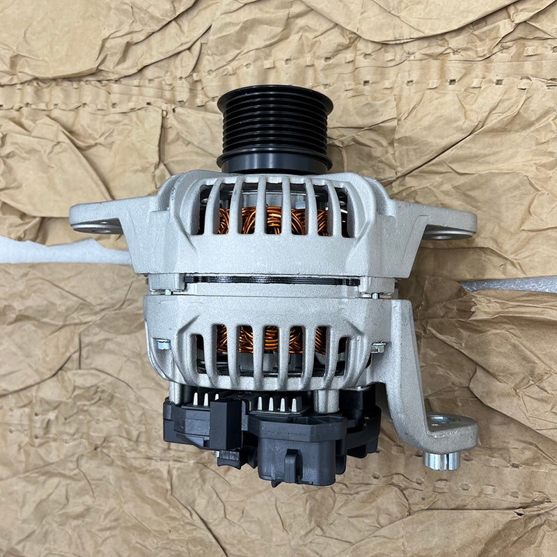 24V 80A alternator for volvo EC360 EC380 EC480 EC700  excavator 0124555009  0124555017  0124555027  0124555028  0124555036  0986046290  0986047440  1986A00535  1986A00538  20409228  20466315  20849349  20850236  21429781  21429782  21429783  21429785