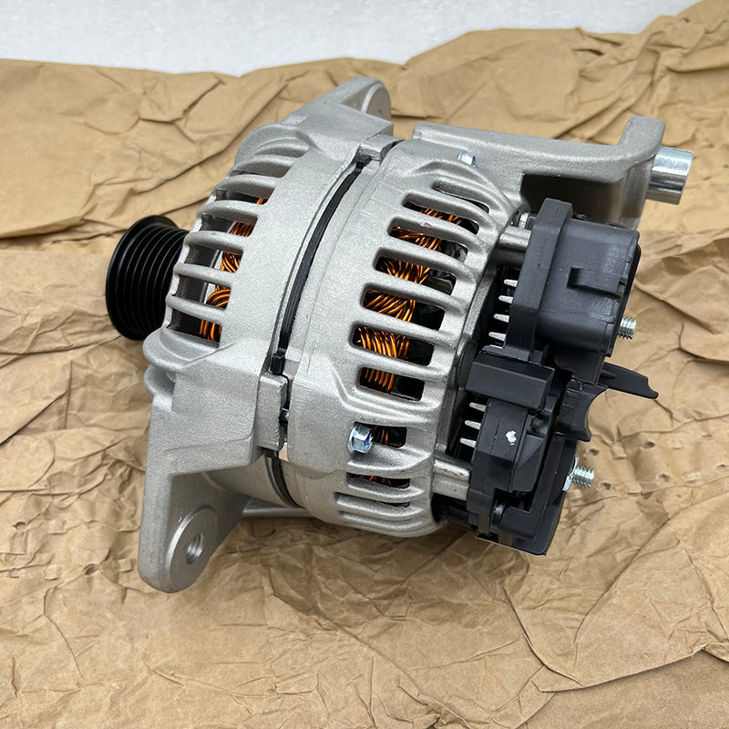 24V 80A alternator for volvo EC210 EC240 EC220 EC200 excavator 0124555078  0124555084  0124555109  0124555555  0124555557  0124555559  0124555563  1986A00934  03052185  04284845  4284845 17204355