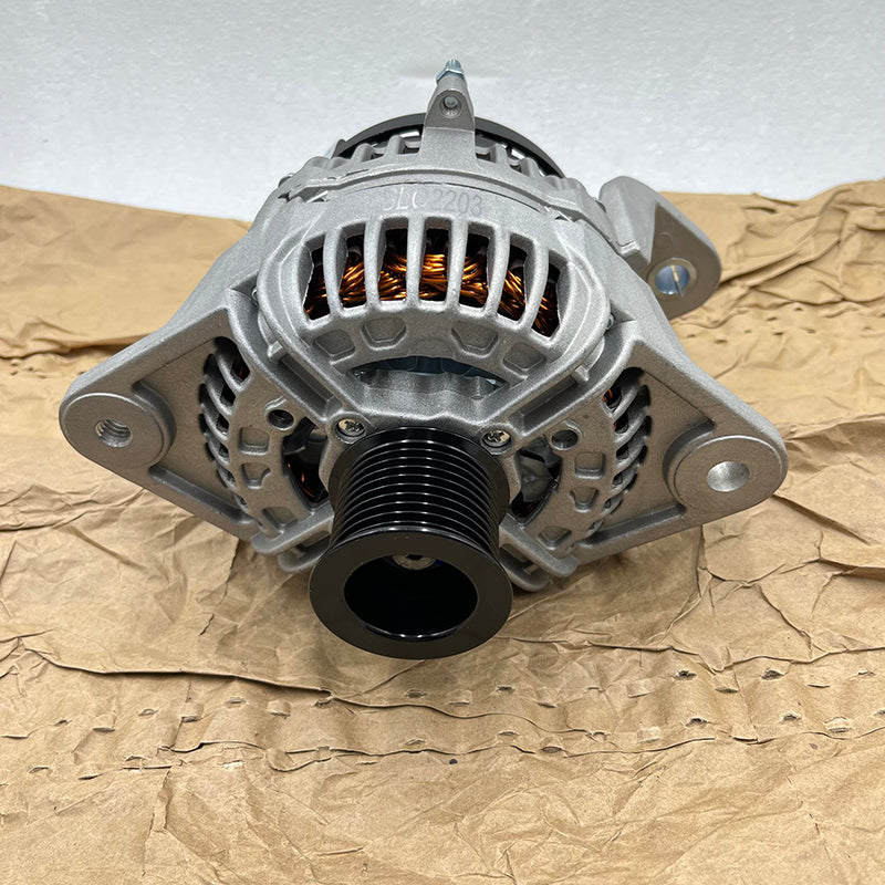 24V 80A alternator for volvo EC210 EC240 EC220 EC200 excavator 0124555078  0124555084  0124555109  0124555555  0124555557  0124555559  0124555563  1986A00934  03052185  04284845  4284845 17204355