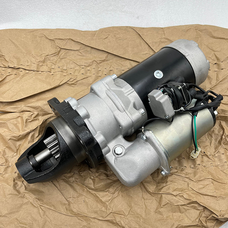 24V 12T 11KW S6D140 Starter Motor For Komatsu PC650-8 PC1200-7 Excavator 0230007670  0230007730  0230007731  0230008020  6008134311  6008139320