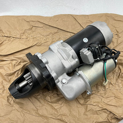 24V 12T 11KW S6D140 Starter Motor For Komatsu PC650-8 PC1200-7 Excavator 0230007670  0230007730  0230007731  0230008020  6008134311  6008139320