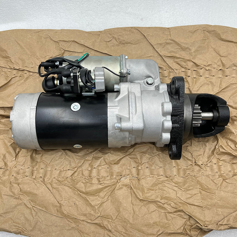 24V 12T 11KW S6D140 Starter Motor For Komatsu PC650-8 PC1200-7 Excavator 0230007670  0230007730  0230007731  0230008020  6008134311  6008139320