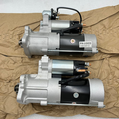 24V 10T 5.0KW C6.4 Starter Motor For Caterpillar E320C E320D Excavator 10R7586  1252988  2724774 32B3302500  32B3312500  32B6602102  32B6602500  32B6612100  32B6612500  M008T60871  M008T60872  M008T60873  M008T60874  M8T60871  M8T60872  M8T60873  M8T60874